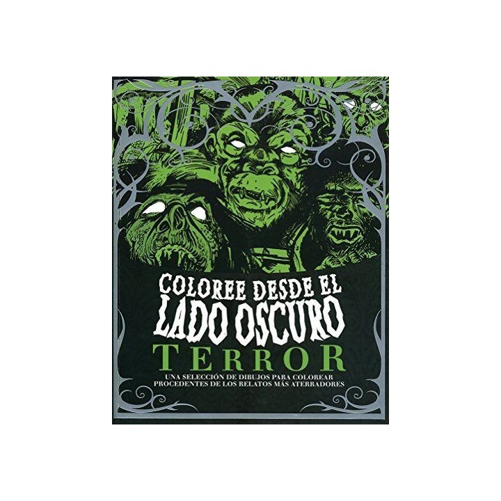 COLOREE DESDE EL LADO OSCURO TERROR