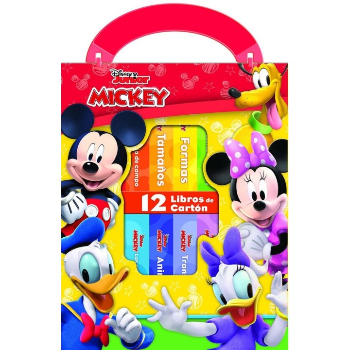 MI PRIMERA LIBRERIA 12 LIBROS MICKEY MOUSSE