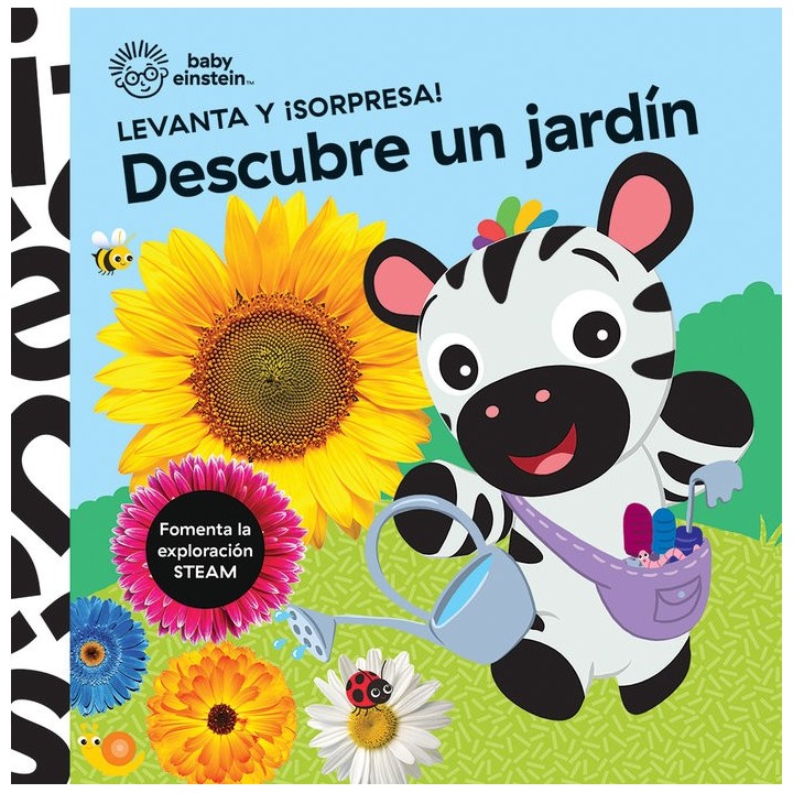 DESCUBRE UN JARDIN LEVANTA Y SORPRESA BABY EINSTEIN