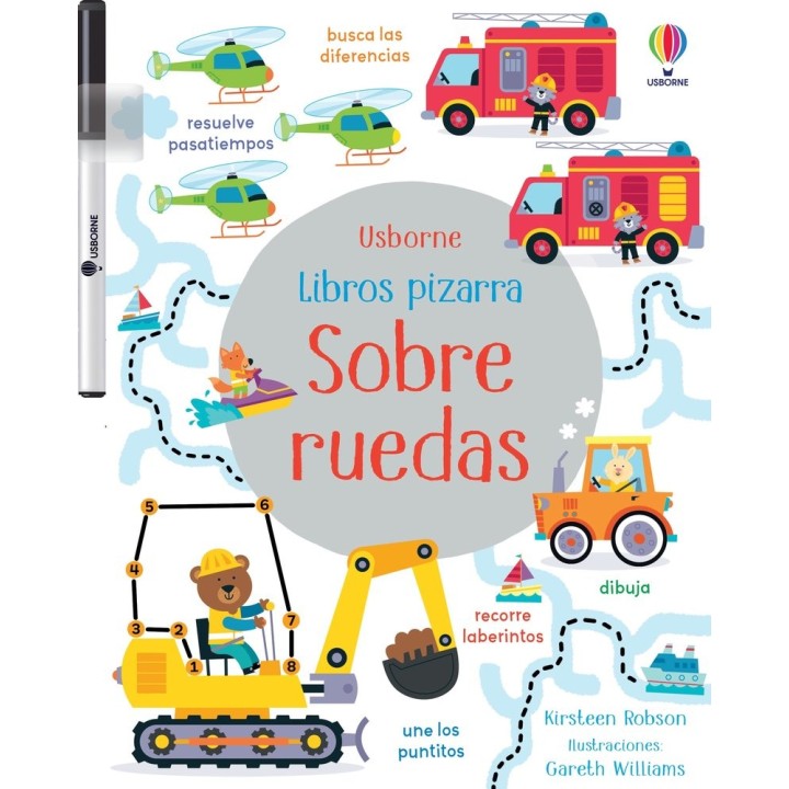 SOBRE RUEDAS LIBROS PIZARRA ACTIVIDADES