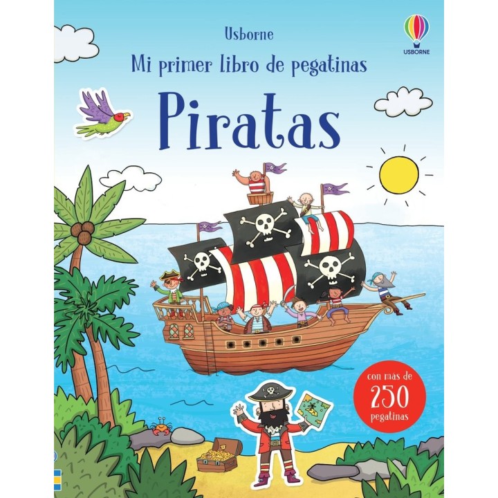 PIRATAS MI PRIMER LIBRO DE PEGATINAS