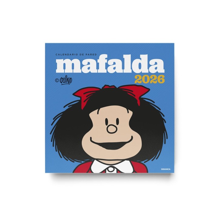 MAFALDA 2026 CALENDARIO DE PARED