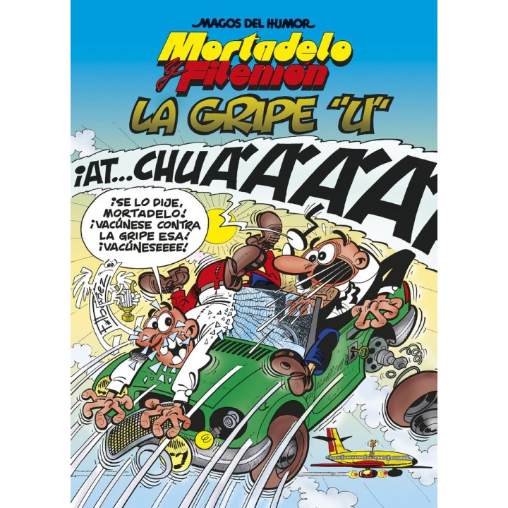 MORTADELO Y FILEMON LA GRIPE U MAGOS DEL H