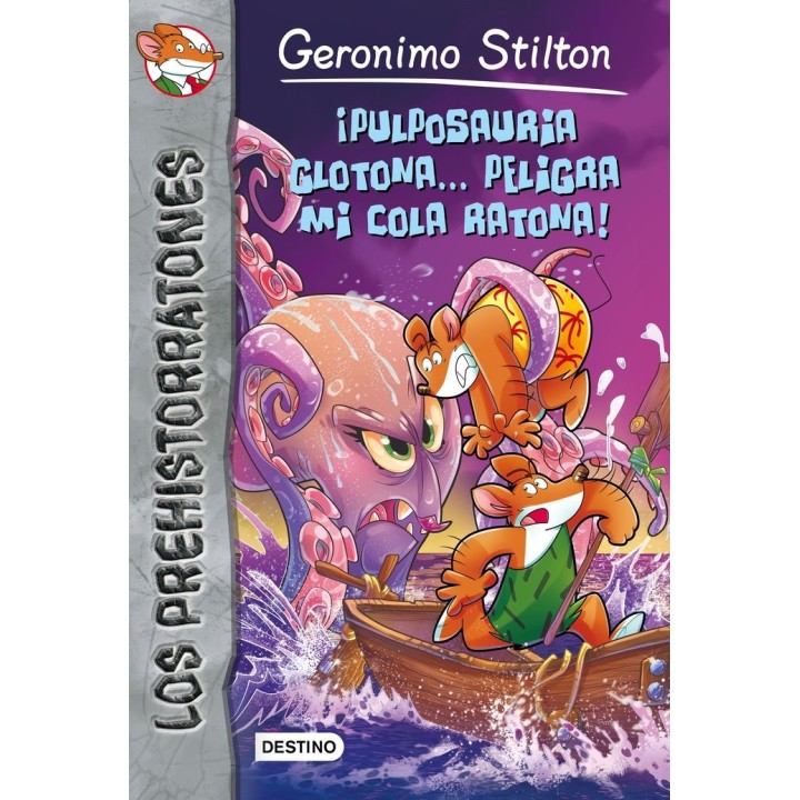 PREHISTORRATONES 12 PULPOSAURIA GLOTONA PELIGRA MI COLA RAT
