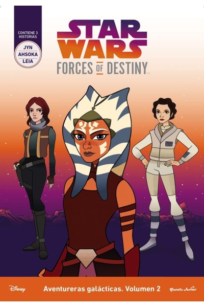 STAR WARS FORCES OF DESTINY AVENTURERAS GALACTICAS VOL.II