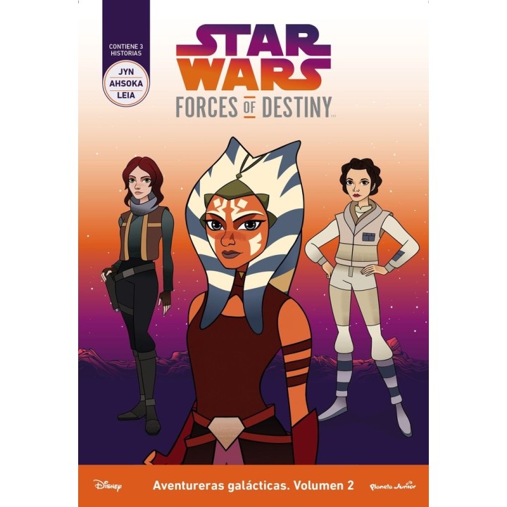 STAR WARS FORCES OF DESTINY AVENTURERAS GALACTICAS VOL.II