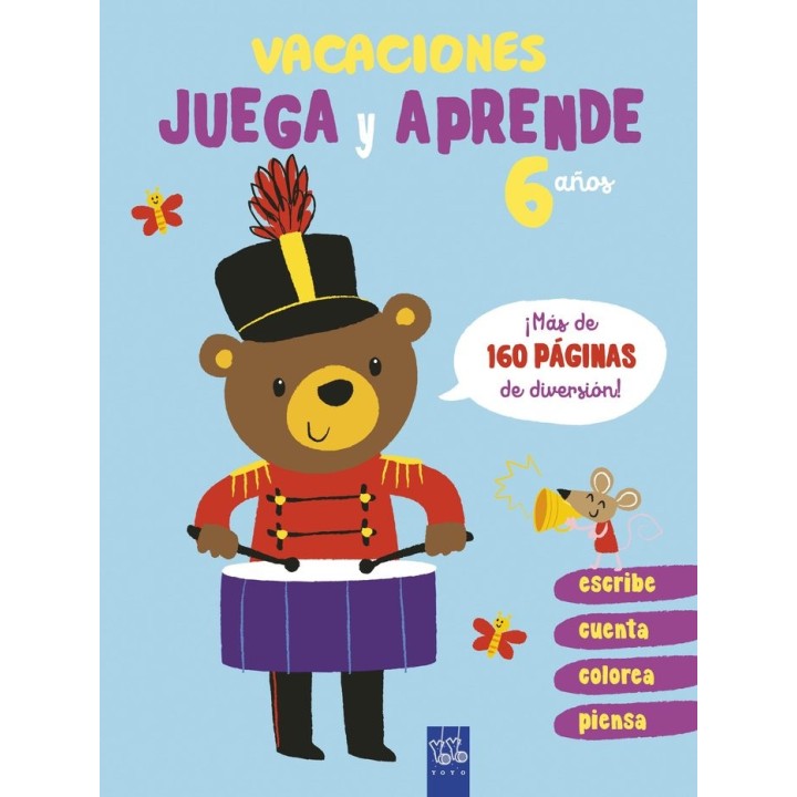 VACACIONES JUEGA Y APRENDE 6 AÑOS