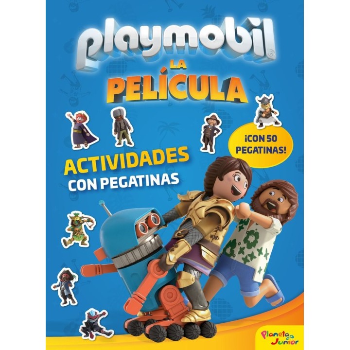 PLAYMOBIL LA PELICULA ACTIVIDADES CON PEGATINAS