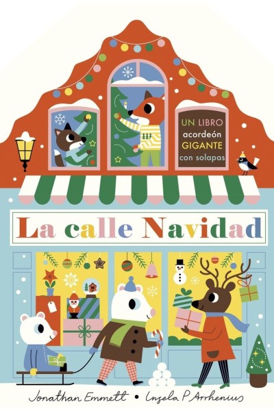 LA CALLE NAVIDAD LIBRO ACORDEON