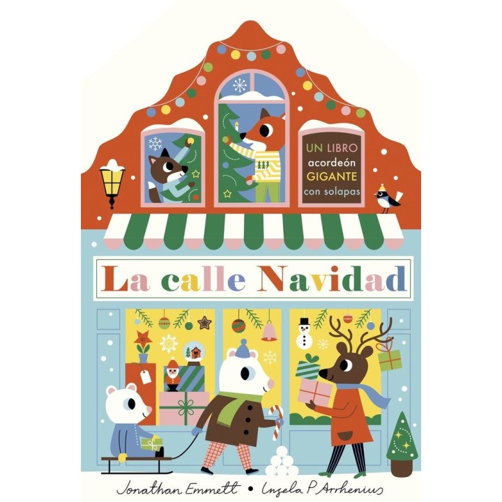 LA CALLE NAVIDAD LIBRO ACORDEON