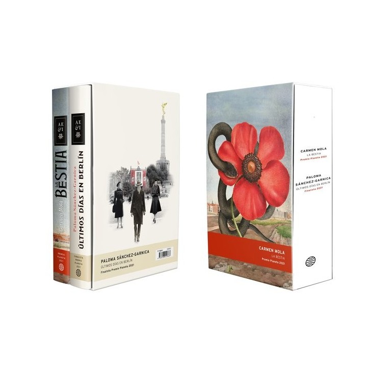 ESTUCHE PREMIO PLANETA 2021 + FINALISTA