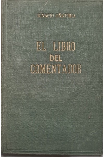 EL LIBRO DEL COMENTADOR