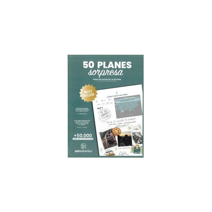 RETO ADVENTUR EDICION PAREJAS 50 PLANES SORPRESA PARA ESCAP