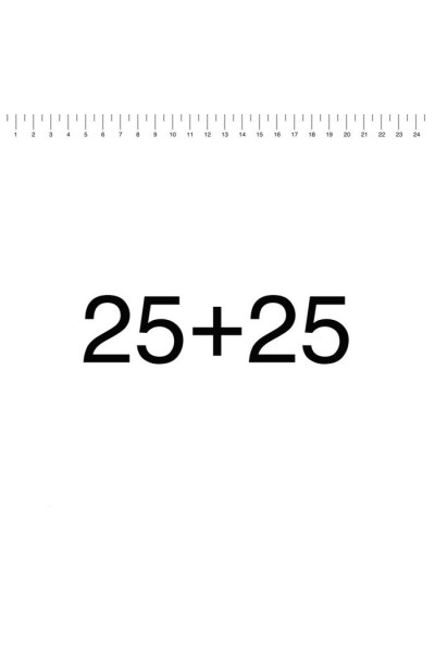 25+25