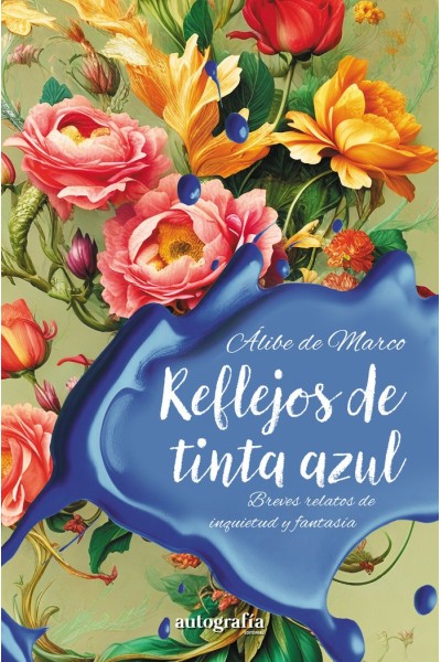 REFLEJOS DE TINTA AZUL