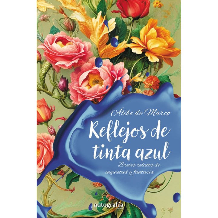 REFLEJOS DE TINTA AZUL