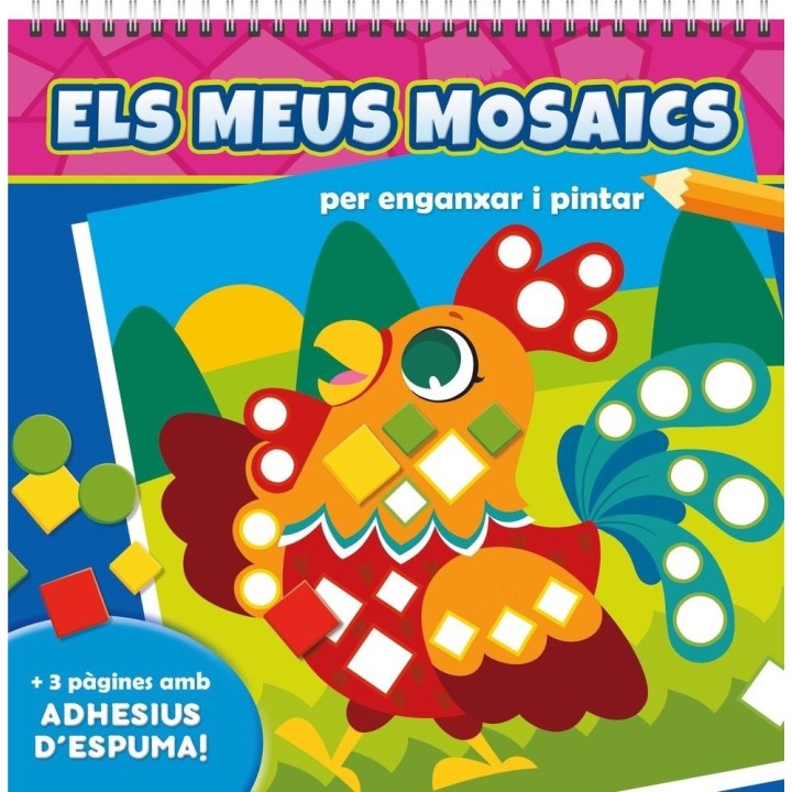 ELS MEUS MOSAICS PER ENGANXAR I PINTAR ANIMALS DOMESTICS