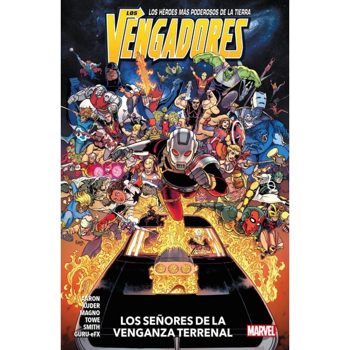 LOS VENGADORES 12 LOS SEÑORES DE LA VENGANZA TERRENAL
