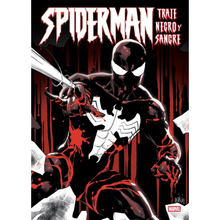 SPIDERMAN TRAJE NEGRO Y SANGRE