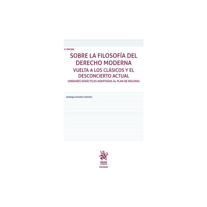 SOBRE LA FILOSOFIA DEL DERECHO MODERNA