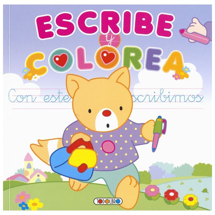 ESCRIBE Y COLOREA
