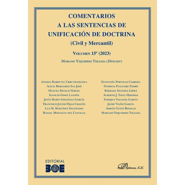 COMENTARIOS A LAS SENTENCIAS DE UNIFICACION DE DOCTRINA (CIV