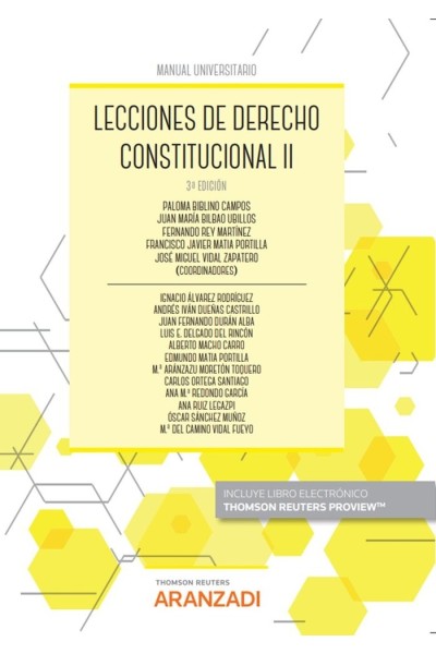 LECCIONES DE DERECHO CONSTITUCIONAL II