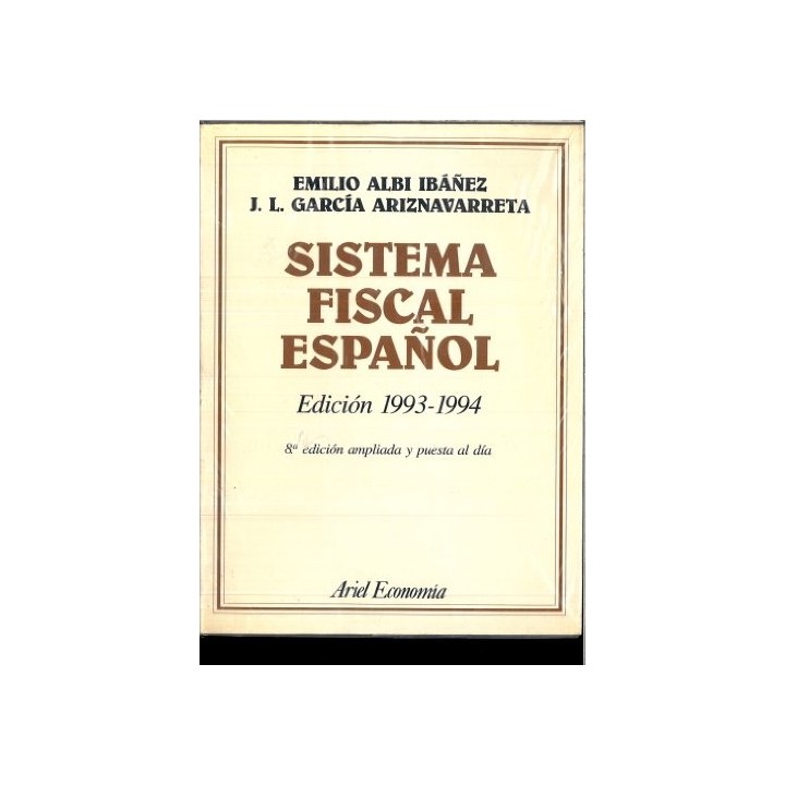 SISTEMA FISCAL ESPAÑOL