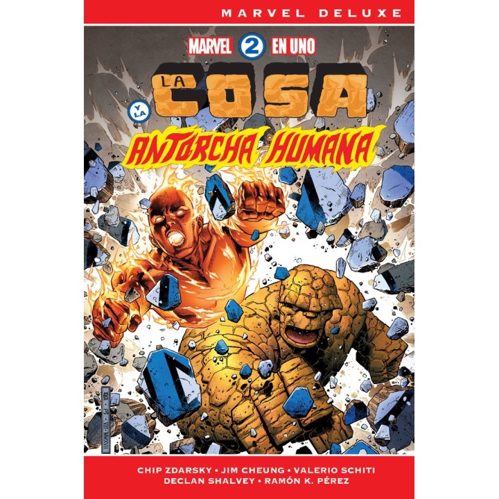 MARVEL 2 EN UNO LA COSA Y LA ANTORCHA HUMANA