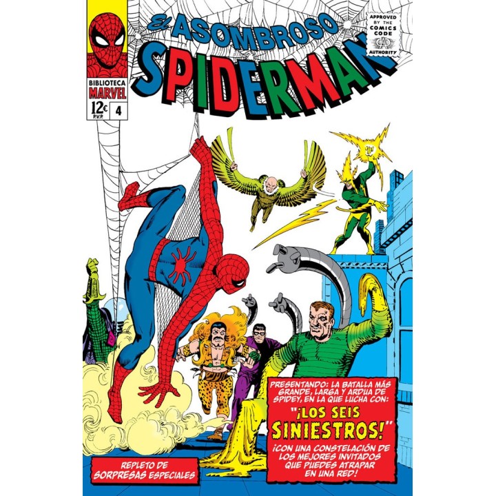 EL ASOMBROSO SPIDERMAN 4 1964 1965
