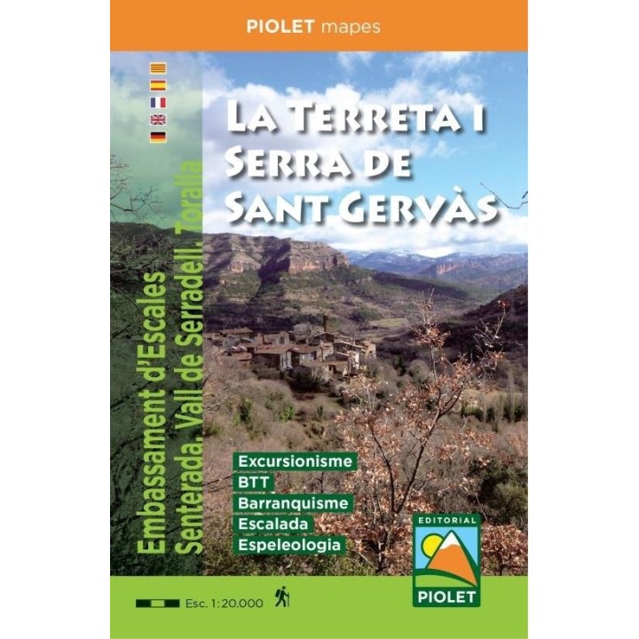 LA TERRETA I SERRA DE SANT GERVAS 1:20.000
