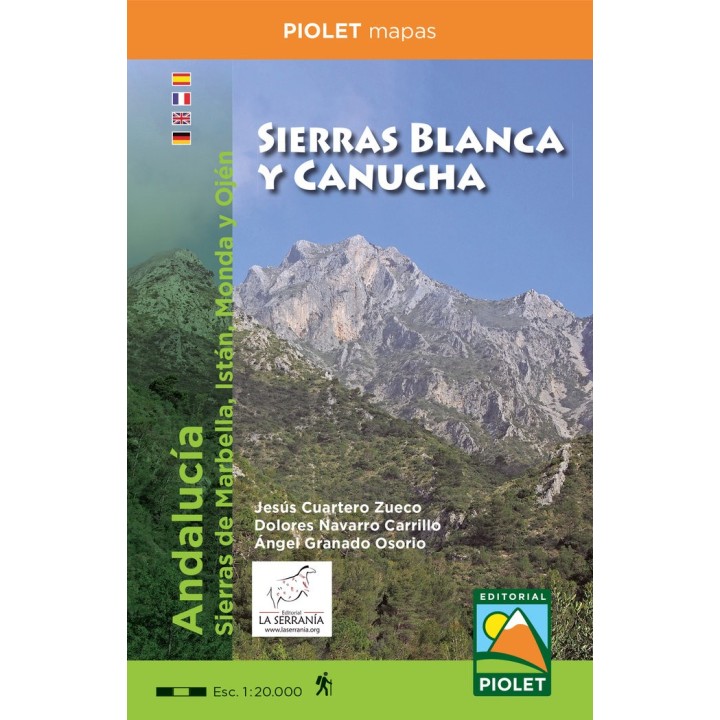 SIERRAS BLANCA Y CANUCHA ESCALA 1:20.000