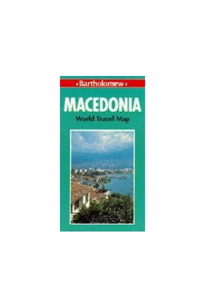 Macedonia (Former Yugoslav Republic of Macedonia) World Travel Map