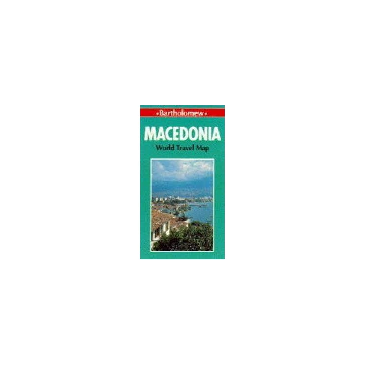 Macedonia (Former Yugoslav Republic of Macedonia) World Travel Map