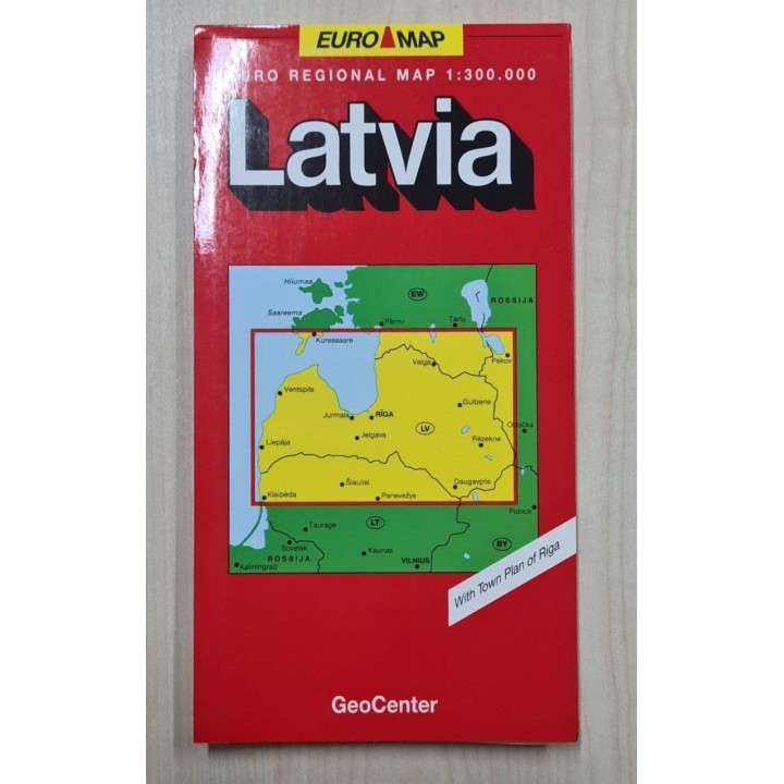 Latvia Map