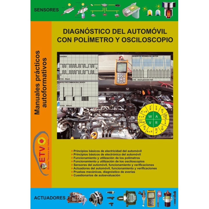 DIAGNOSTICO DEL AUTOMOVIL CON POLIMETRO Y OSCILOSCOPIO