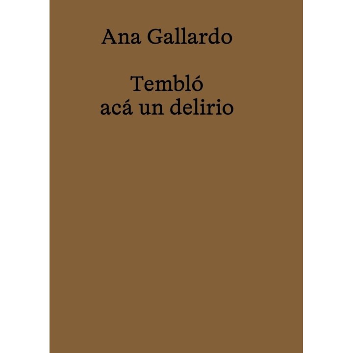 ANA GALLARDO TEMBLO ACA UN DELIRIO