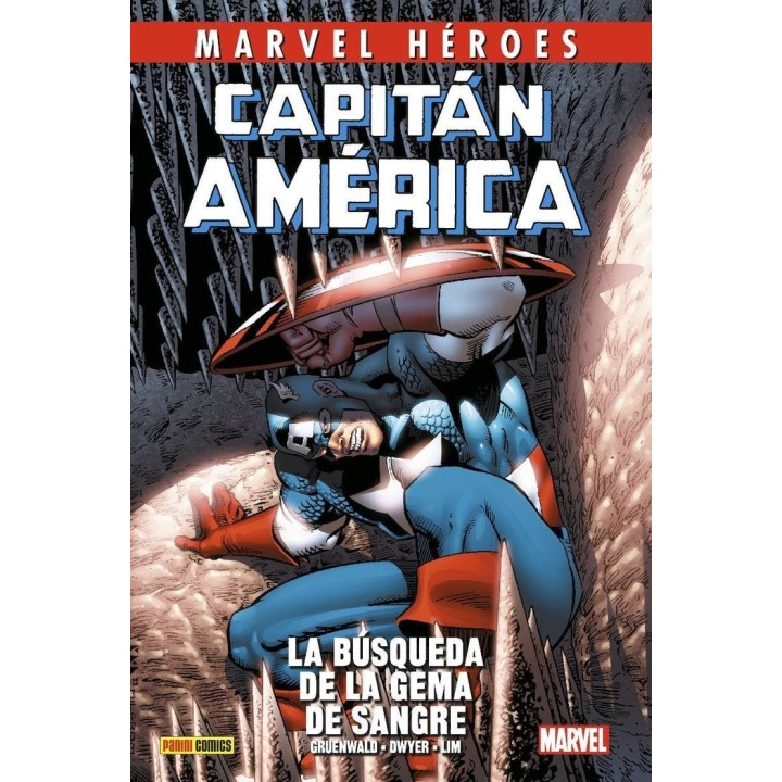 CAPITAN AMERICA 104 LA BUSQUEDA DE LA GEMA DE LA SANGRE