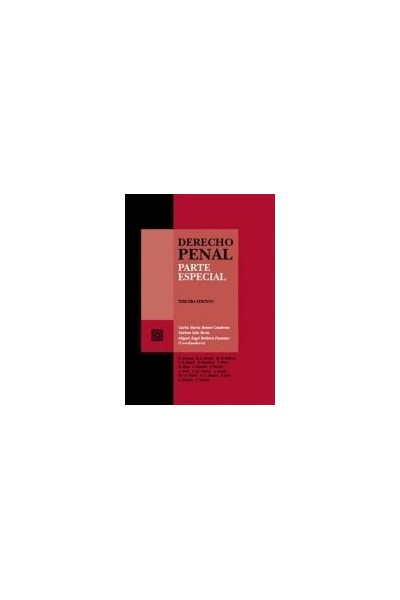 DERECHO PENAL PARTE ESPECIAL 3ª ED