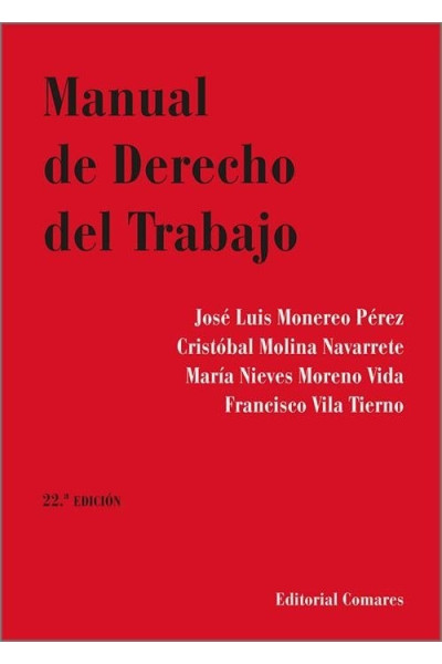 MANUAL DE DERECHO DEL TRABAJO 22ª ED