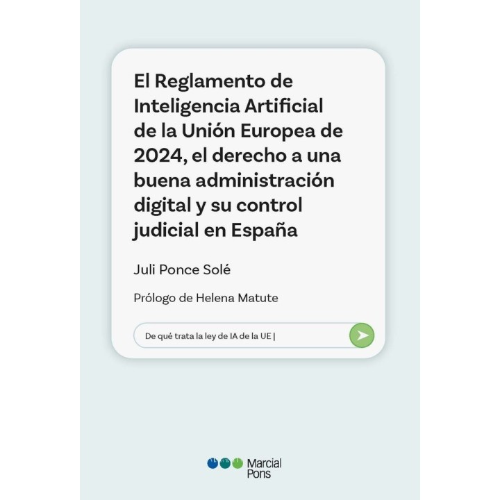 REGLAMENTO INTELIGENCIA ARTIFICIAL UNION EUROPEA DERECHO BU