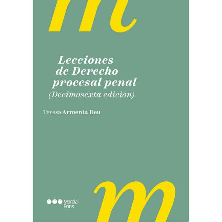 LECCIONES DE DERECHO PROCESAL PENAL 16ª ED