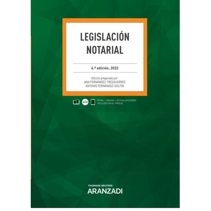LEGISLACION NOTARIAL 2022 4ª ED