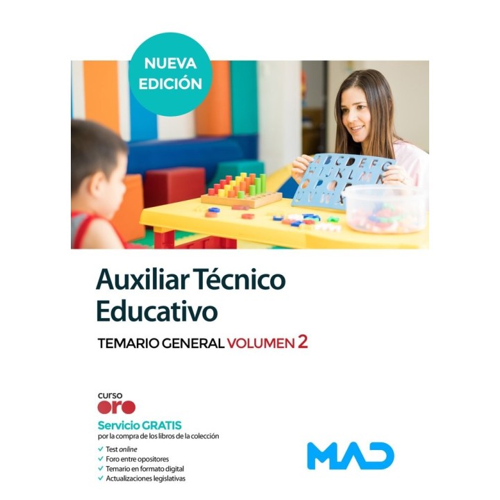 AUXILIAR TECNICO EDUCATIVO TEMARIO GENERAL VOLUMEN 2