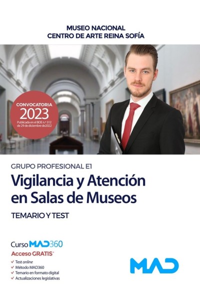 VIGILANCIA Y ATENCION EN SALAS DE MUSEOS TEMARIO Y TEST