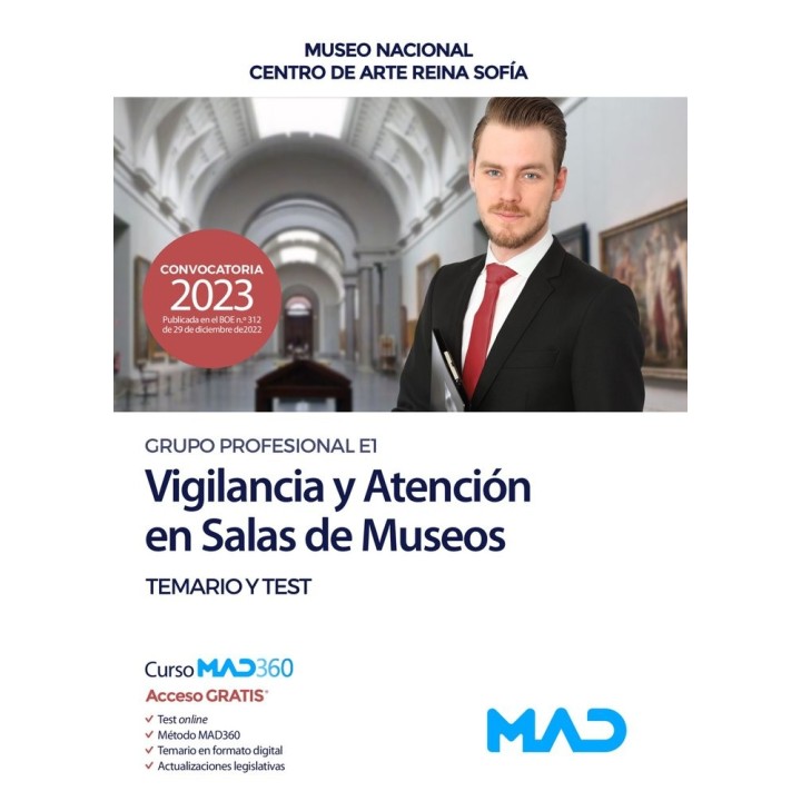 VIGILANCIA Y ATENCION EN SALAS DE MUSEOS TEMARIO Y TEST