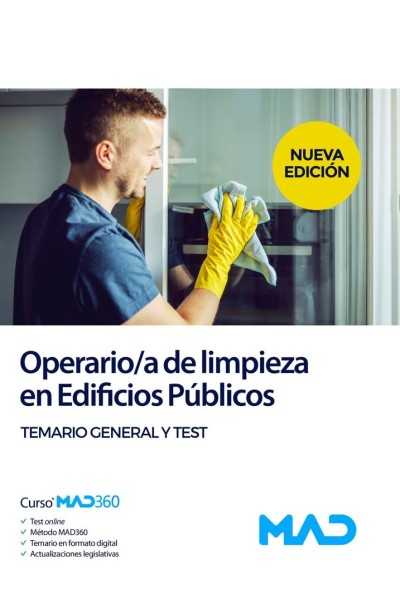 OPERARIO/A DE LIMPIEZA EN EDIFICIOS PUBLICOS. TEMARIO GENERA