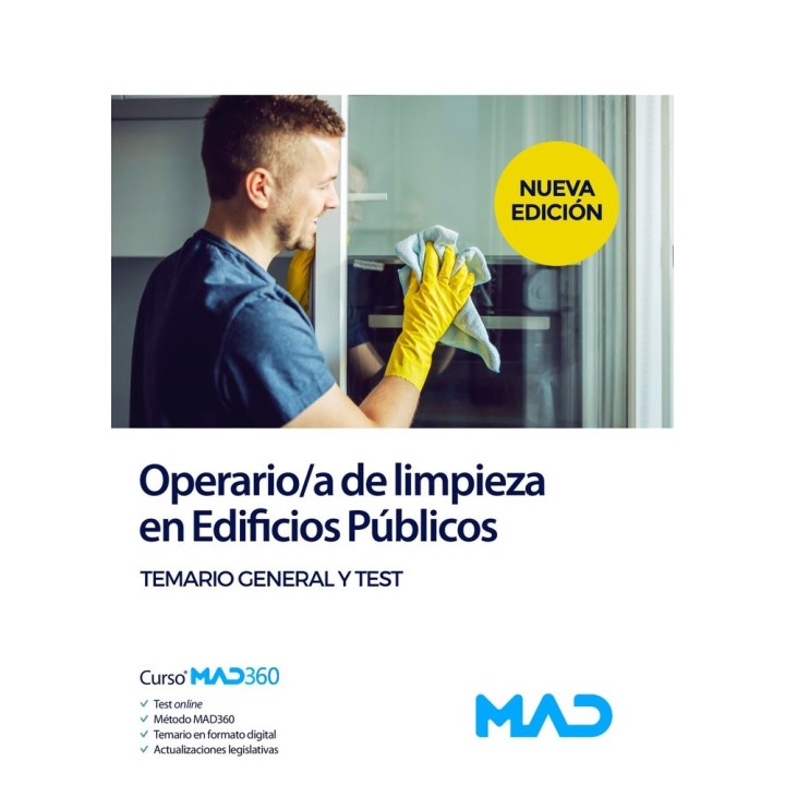 OPERARIO/A DE LIMPIEZA EN EDIFICIOS PUBLICOS. TEMARIO GENERA