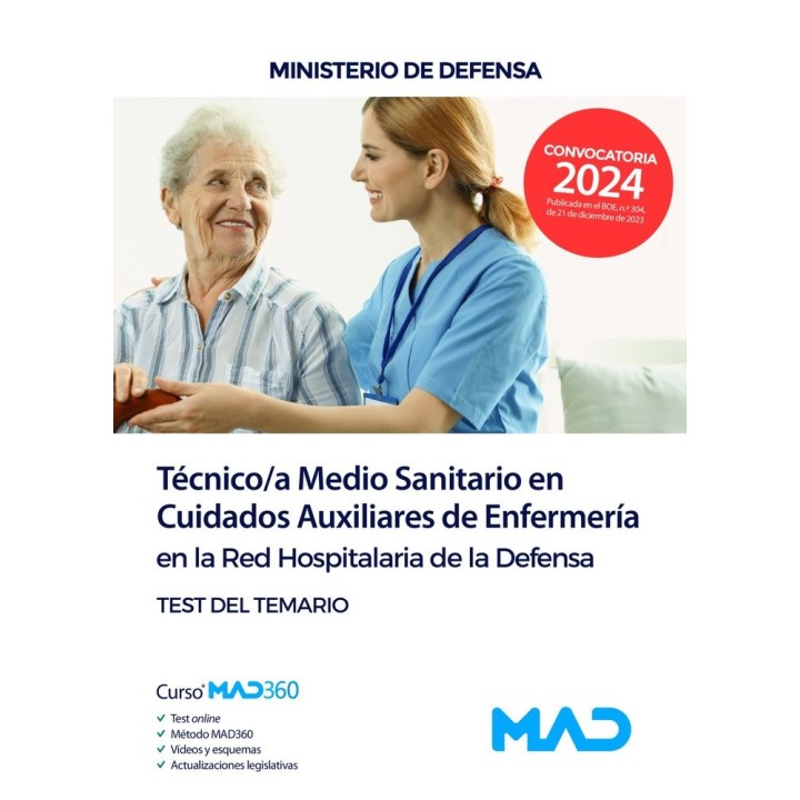 TECNICO/A MEDIO SANITARIO CUIDADO AUXILIAR ENFERMERIA EN LA