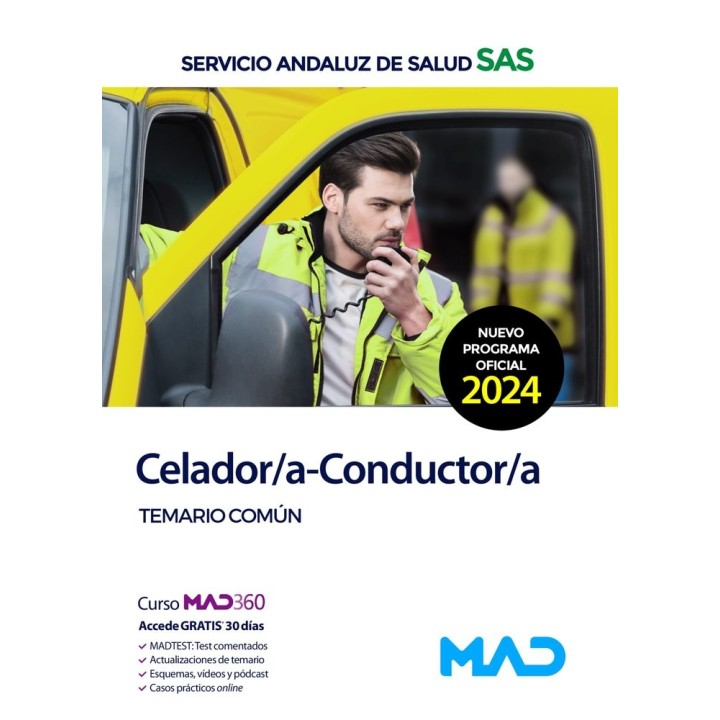 CELADOR/A-CONDUCTOR/A TEMARIO COMUN SERVICIO ANDALUZ SALUD